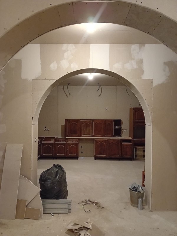 Relooking d'une ancienne cuisine, sablage, peinture près de Dieppe en Seine-Maritime