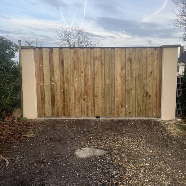 Fabrication d'un portail sur mesure proche de Dieppe 76