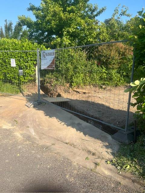 Pose de Portail en Aluminium avec réalisation d'un terrassement, proche de Pourville-sur-mer