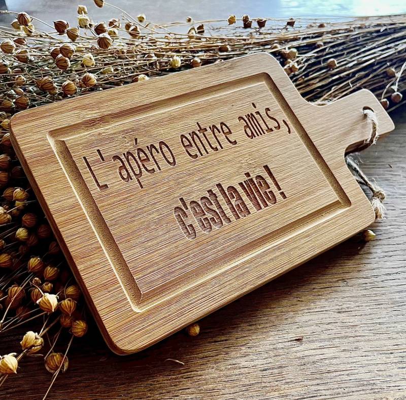 Planche à découper personnalisée